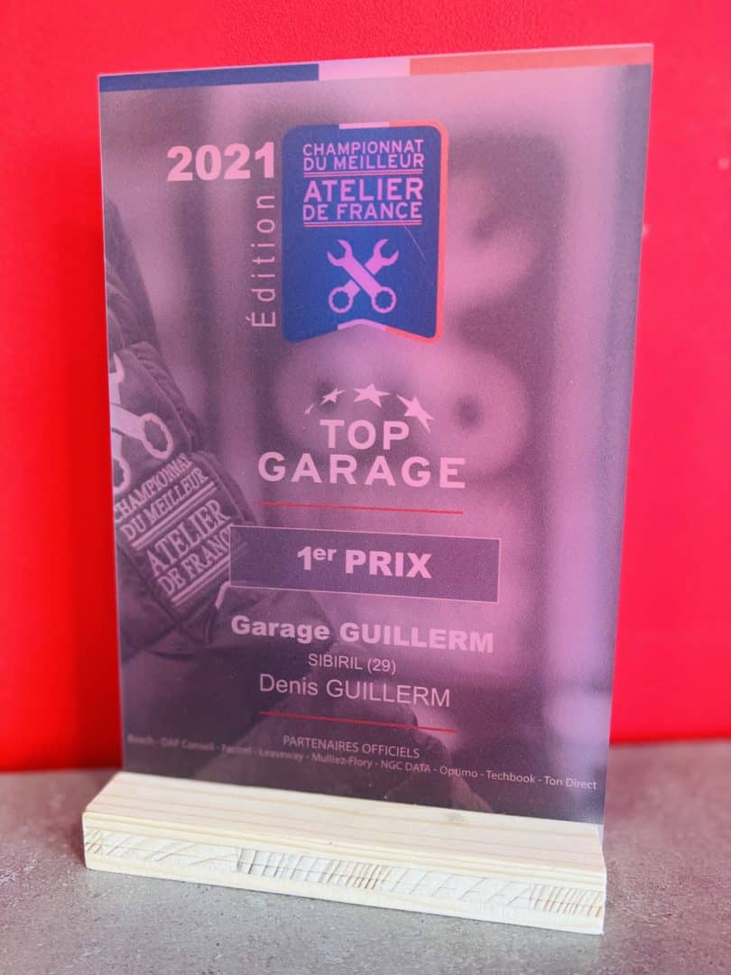 Garage Guillerm 1er prix Meilleur Ateler France 2021 - Accueil